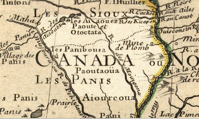 Iowa 1798 Map